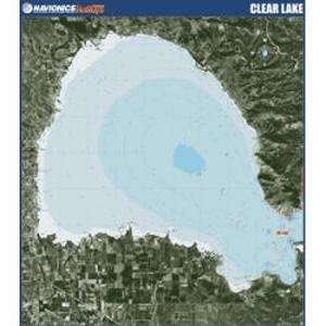  Clear Lake Paper Map