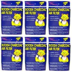  Booda Universal Charcoal Filter Type A 6 pk