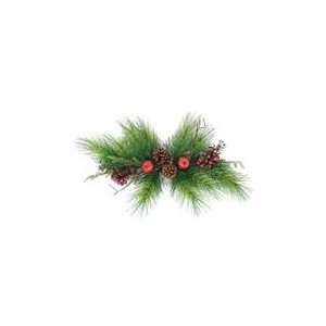  34 Mixed Long Needle Pine, Apple & Berry Christmas Swag 