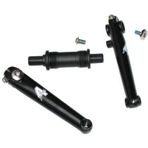  4 Jeri Pro Style arms/spindle (American BB), 175mm blk 