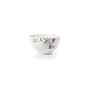 By Mikasa Silk Floral Pink Cereal Bowl