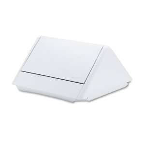  Trash Container Lid, for 9666, Swing Top, White SAF9664WH 