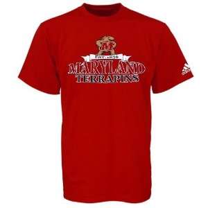   Maryland Terrapins Red Bracket Buster T shirt