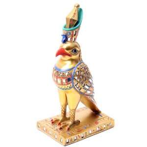  Golden Egyptian Horus with Mirrored Tiles 