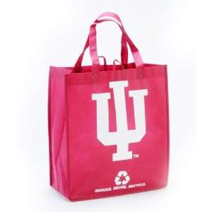    Indiana Hoosiers Crimson Reusable Tote Bag