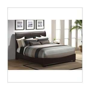  Queen Lifestyle Solutions Kingston Panel Bed in Cappuccino 