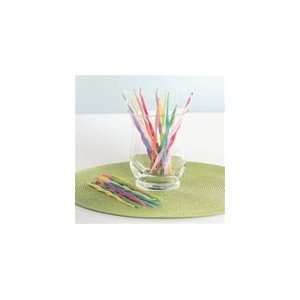  Mini Twisted Birthday Candle Tapers Set/24