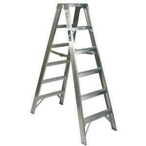    Pound Duty Rating Aluminum Twin Stepladder, 6 Foot