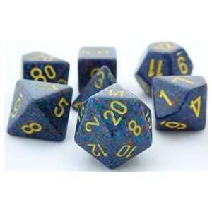  RPG Dice Set (Speckled Twilight) role playing game dice 