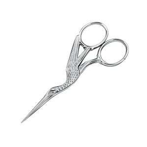 Tweezerman Stork Linen Scissors Beauty