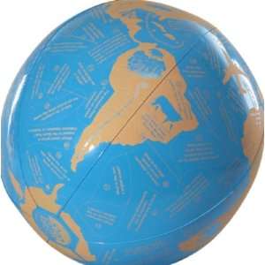 American Educational SR 1415 Vinyl Clever Catch World Geography Ball 