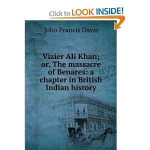   chapter in British Indian history John Francis Davis Books