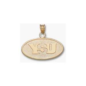 Youngstown State Univ Ysu Oval 1/2 Charm/Pendant  