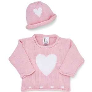  Baby Sweater & Hat Gift Set 