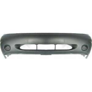 98 00 FORD CONTOUR FRONT BUMPER COVER, Raw, Except SVT Model (1998 98 