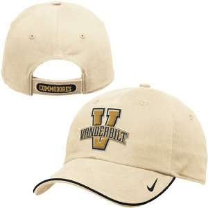  Nike Vanderbilt Commodores Khaki Turnstile Hat