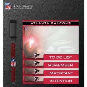  Turner Atlanta Falcons Magnetic To Do Notes, 4 Pack 