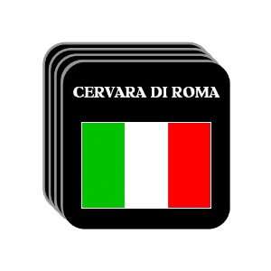  Italy   CERVARA DI ROMA Set of 4 Mini Mousepad Coasters 