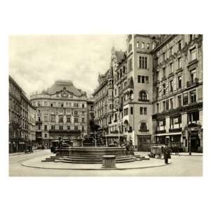  The New Market (Neuer Markt) in Vienna, at the turn of the century 