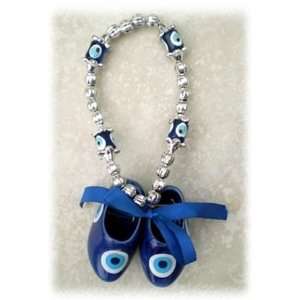 Evil Eye Ceramic Shoes Wall Hanging & Ornament 