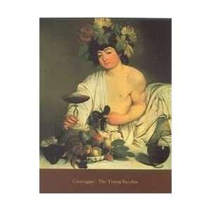  Print   Young Bacchus   Artist Michelangelo Merisi da Caravaggio 