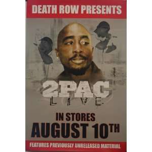  2pac Live Poster 25x37