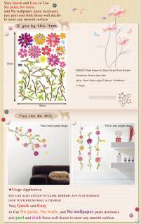 PS 58072 ART TREE WAll PAPER DECO MURAL POINT STICKER  