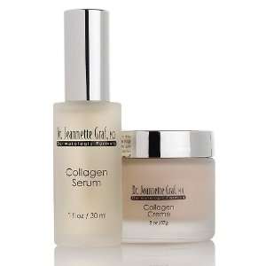    Dr. Jeannette Graf, M.D. Collagen Serum and Cream Duo Beauty