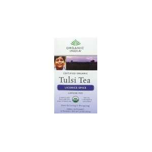  Organic India   Tulsi Tea Licorice Spice   18 Tea Bags 