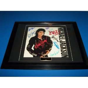  Michael Jackson autographed Bad lp 