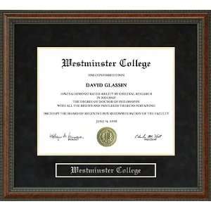  Westminster College Diploma Frame