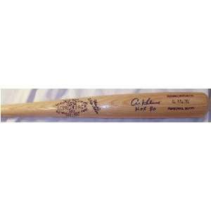  Al Kaline Autographed Baseball Bat with HOF 80 Inscription 