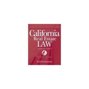  California Real Estate Law 