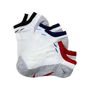 Nike Boys Performance 3 pack Cotton Low Cut Socks Shoe Size 5Y   7Y 