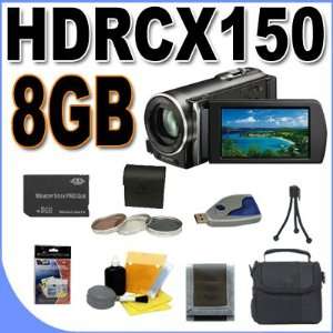  Sony HDR CX150 16GB High Definition Handycam Camcorder 