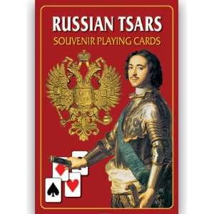  Souvenir Playing Cards Russian Tsars 