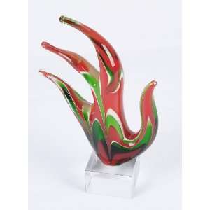  Italian Design Glass   Artistic Selection   Fire Flame Art 