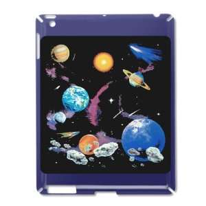  iPad 2 Case Royal Blue of Solar System And Asteroids 