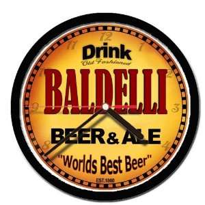  BALDELLI beer and ale wall clock 