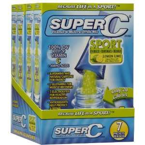  SUPER C Sport Formula Drink Mix, 28 Packets Health 
