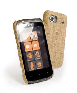 Tuff Luv Cork shell for HTC Mozart   Light Brown  