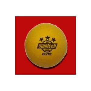  Spintech Elite 3 Star Balls   3 Pack   Orange Sports 