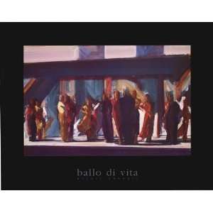  Ballo di Vita Finest LAMINATED Print Stuart Yankell 28x22 