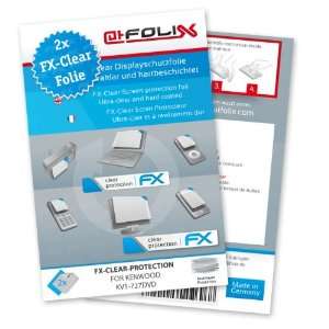 atFoliX FX Clear Invisible screen protector for Kenwood KVT 727DVD 