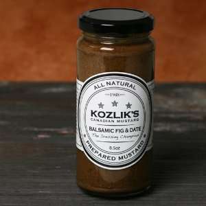 Kozliks Balsamic Mustard with Figs and Dates (8.5 ounce)  