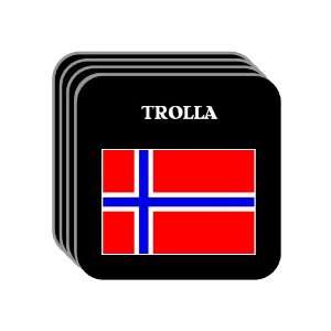  Norway   TROLLA Set of 4 Mini Mousepad Coasters 