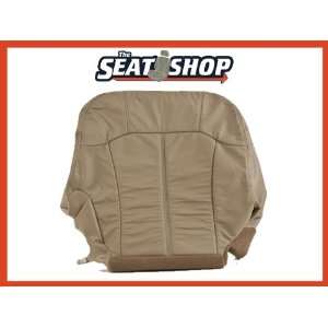 00 01 02 Chevy Suburban Tahoe Shale w/ Tan trim Leather Seat Cover RH 