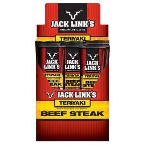  Jack Links Beef Steak, Teriyaki, 1 oz, 24 ct (Quantity of 