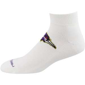  Reebok Baltimore Ravens White Team Sun Ankle Socks Sports 