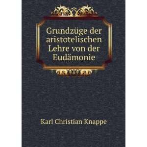   Lehre von der EudÃ¤monie Karl Christian Knappe Books